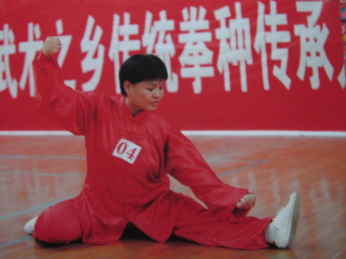 西安陈发科太极拳研究会会长刘宝欢老师拳照